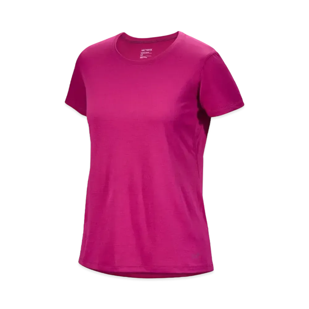 ARC'TERYX Women's Teema Crew Short Sleeve X000007309 "Amaranthus Hether"