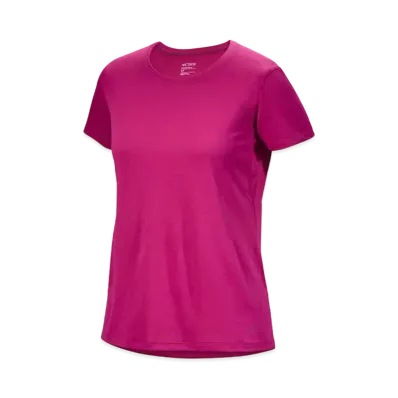 ARC'TERYX Women's Teema Crew Short Sleeve X000007309 "Amaranthus Hether"