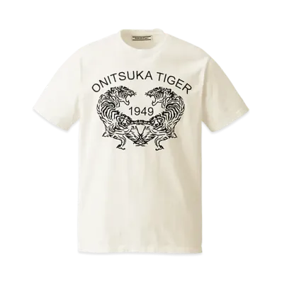 Onitsuka Tiger Graphic Tee "White"