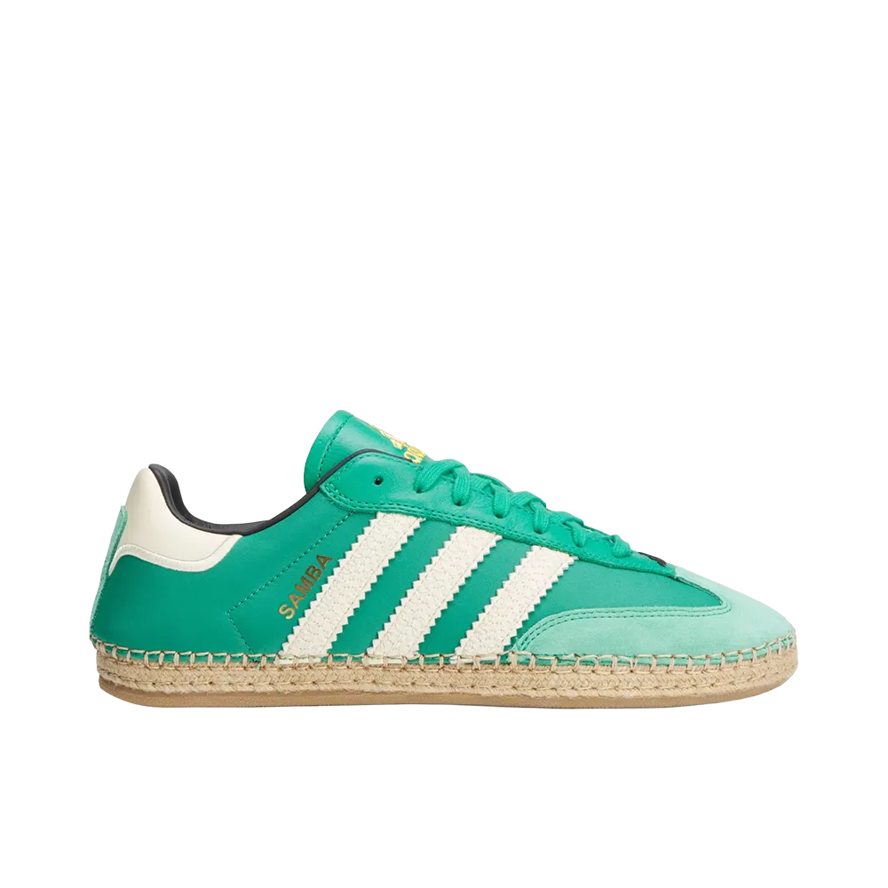 CLOT × adidas Samba Espadrille by Edison Chen "Grass Green"