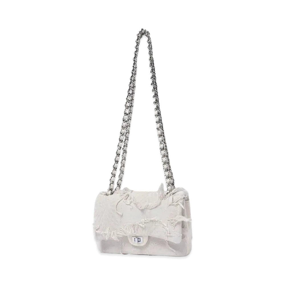 EMOTIONAL WORLD Vintage Chain Bag-Mini "OFF WHITE"