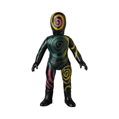 MEDICOM TOY "Toei Retro Sofvi Collection" -Super Barom 1- Antman (Captain Color)