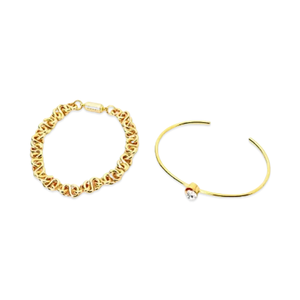 sacai Offset Bracelets "Gold"