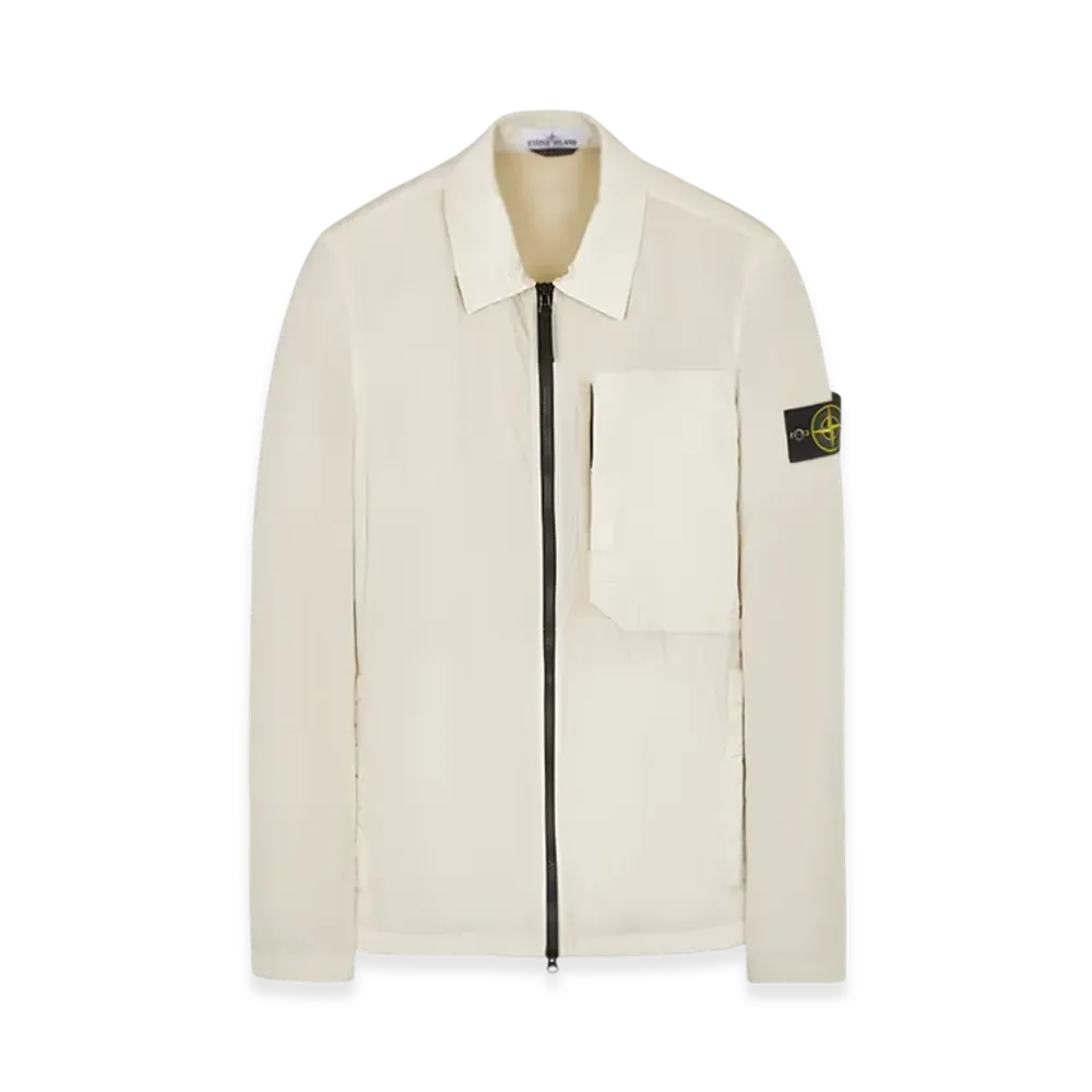 Stone Island 10723 Garment Dyed Crinkle Reps Recycled Nylon Jacket - 23FW "Stucco"