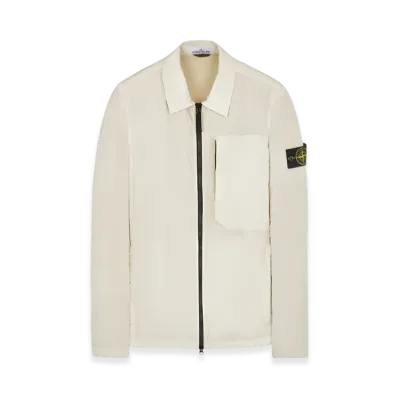 Stone Island 10723 Garment Dyed Crinkle Reps Recycled Nylon Jacket - 23FW "Stucco"