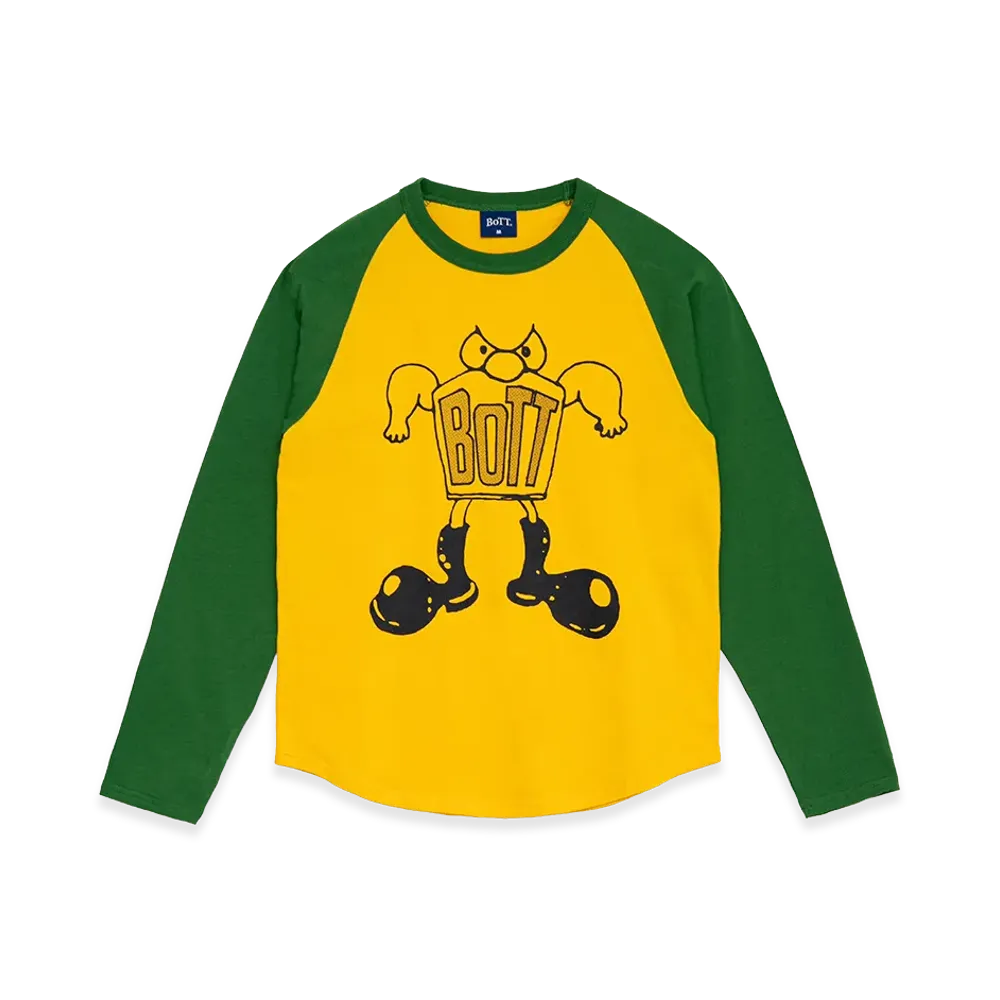 BoTT Big Boots Raglan L/S Tee "Yellow"