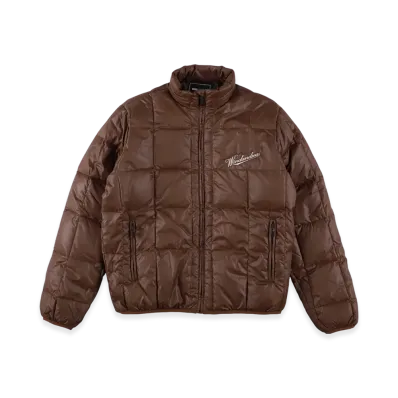 WIND AND SEA Down Jacket "Brown"