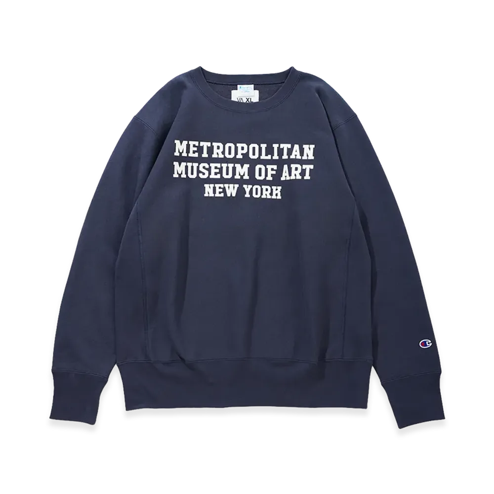 V.A. x The Metropolitan Museum of Art x Champion C/N Sweat "Navy"