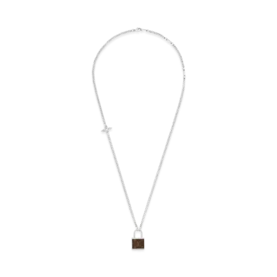 Louis Vuitton Monogram Lock Pendant