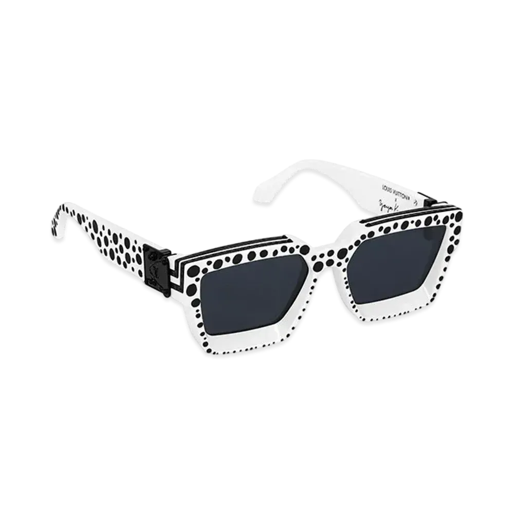 Louis Vuitton x Yayoi Kusama Infinity Dots 1.1 Millionaires Infinity Dots Sunglasses "Blanc/Noir"
