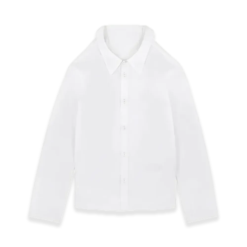 MM6 Maison Margiela Cotton Poplin Shirt "White"