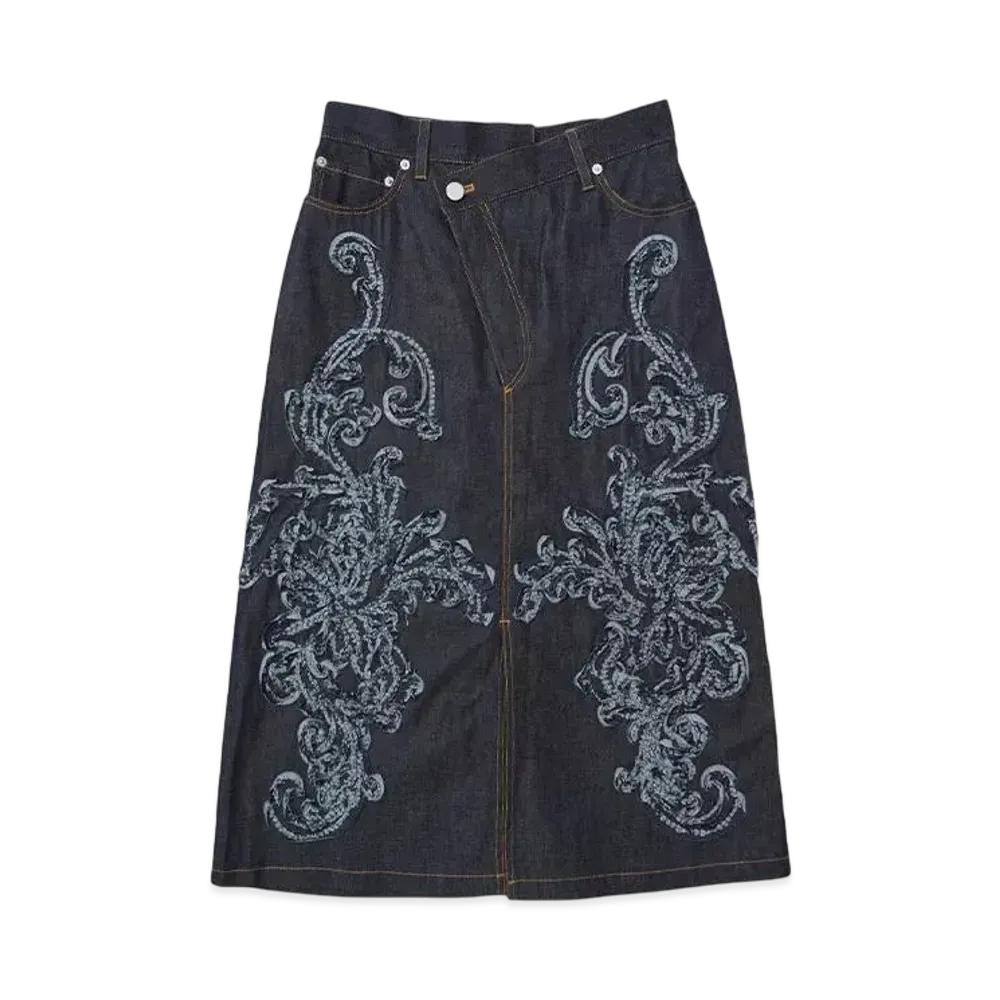TAAKK DENIM SKIRT "INDIGO"