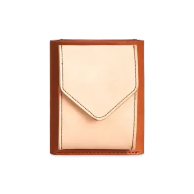 TOD'S Wallet In Leather "Beige/Brown"