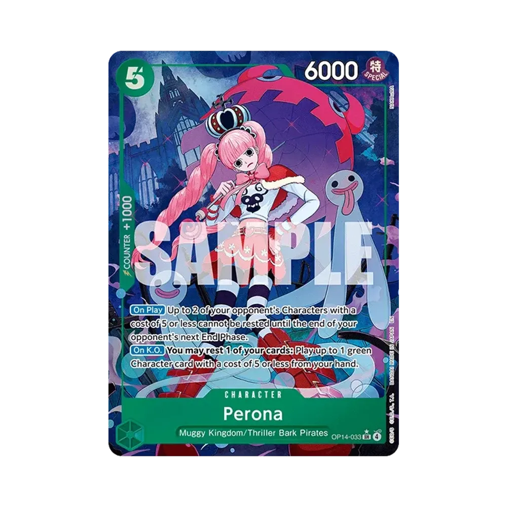 ペローナ SR :上位記念品​ [OP14-033](プロモーションカード