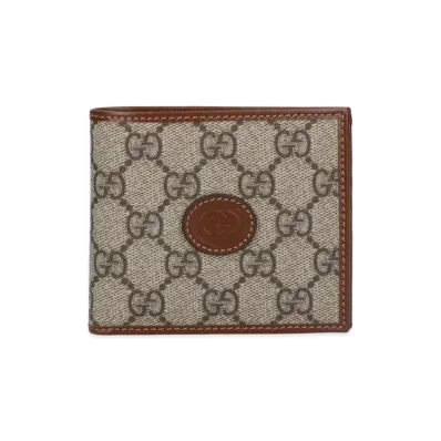 GUCCI Wallets "Printed/Beige"