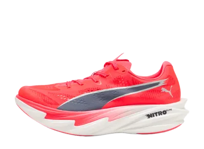 Puma Women's Deviate Nitro Elite 4 "Ultra Red/Inky Depths/PUMA White"