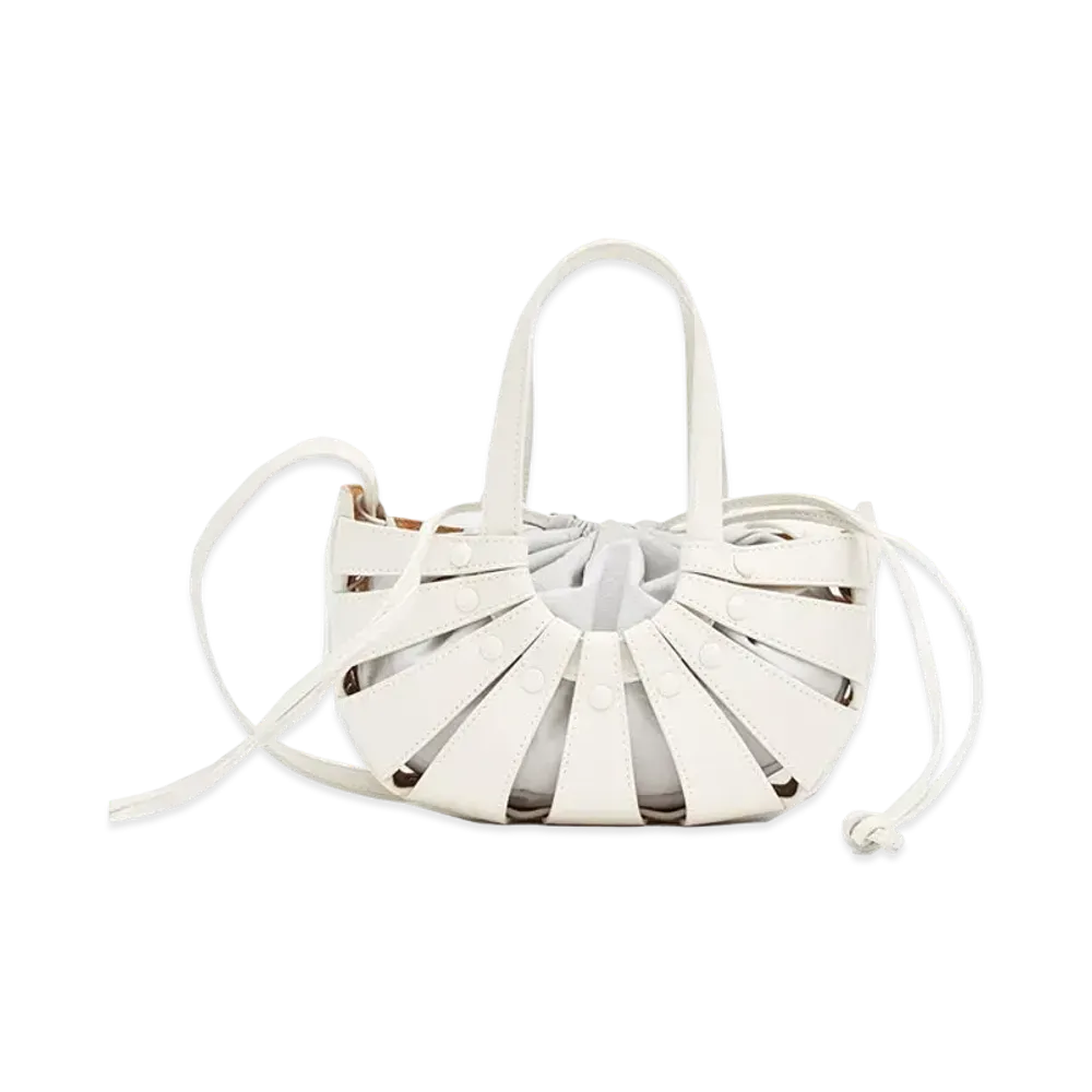 Bottega Veneta Shell "White Frost"
