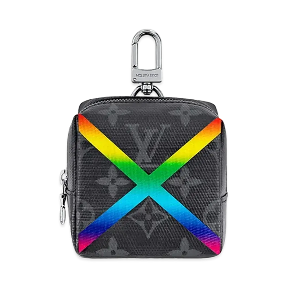 Louis Vuitton Monogram Shiny Rainbow Bijoux Sac Square Pouch