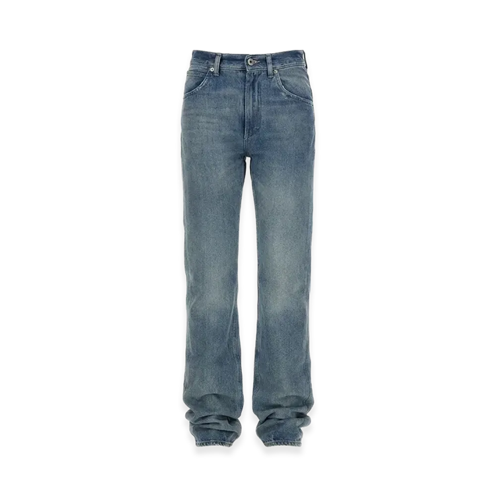 Maison Margiela Women's Straight Denim Jeans "Light Blue"