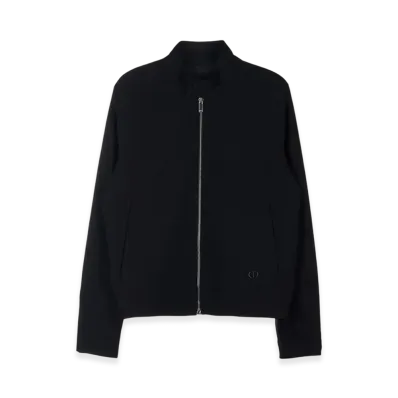 Dior Blouson Wool Blend Canvas "Black"