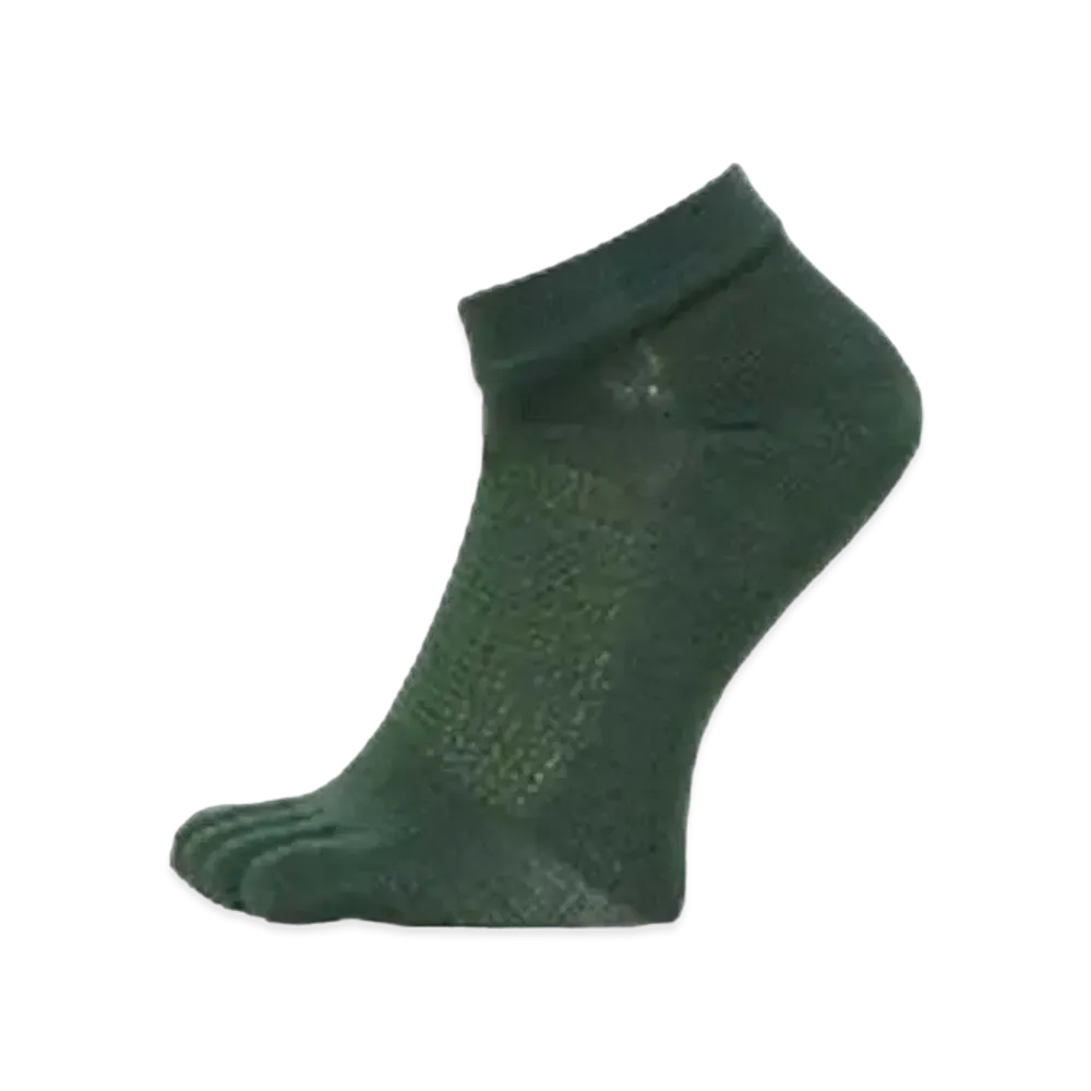 Goldwin Paper Fiber 5 Finger Socks (C3 Fit / Unisex) "Cypress Green"