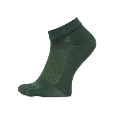 Goldwin Paper Fiber 5 Finger Socks (C3 Fit / Unisex) "Cypress Green"