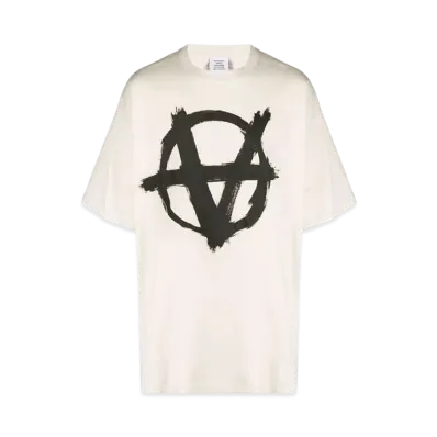 VETEMENTS Anarchy T-shirt "Natural"