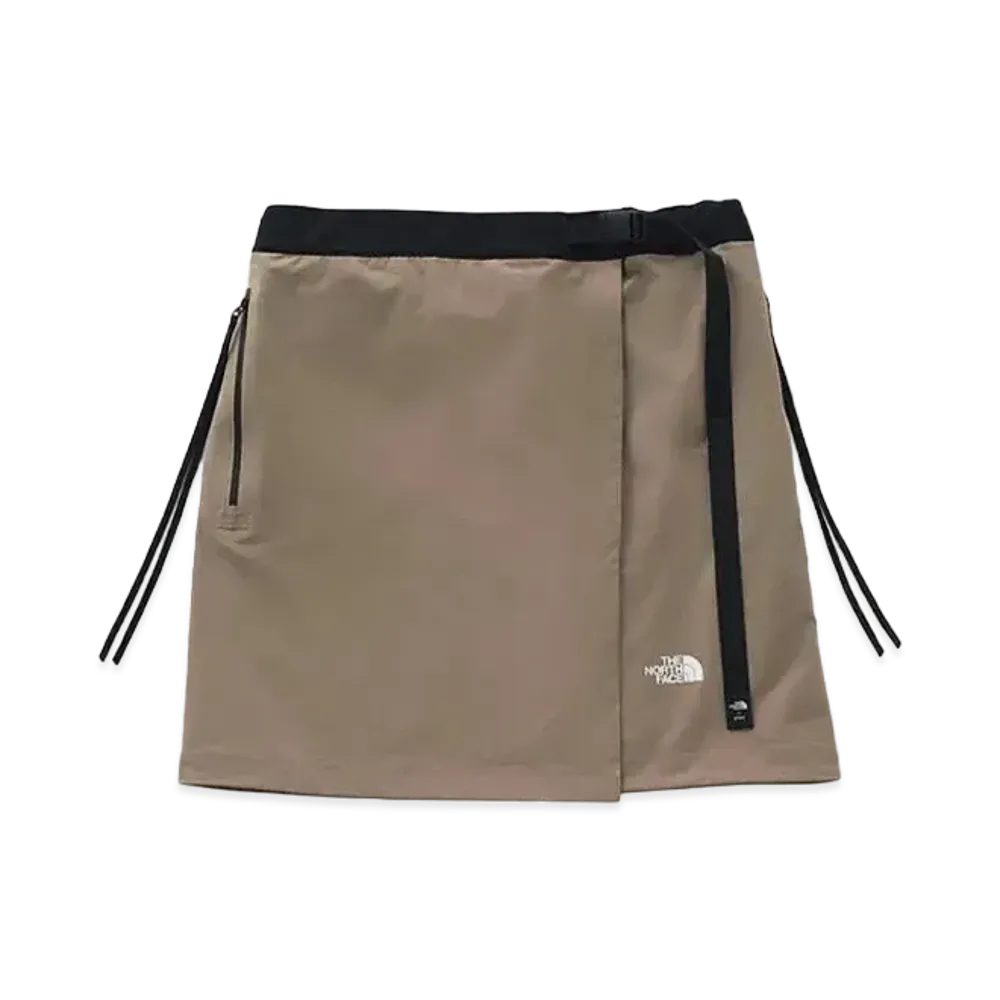 The North Face x HYKE Tec Wrap Short Skirt "Tan"