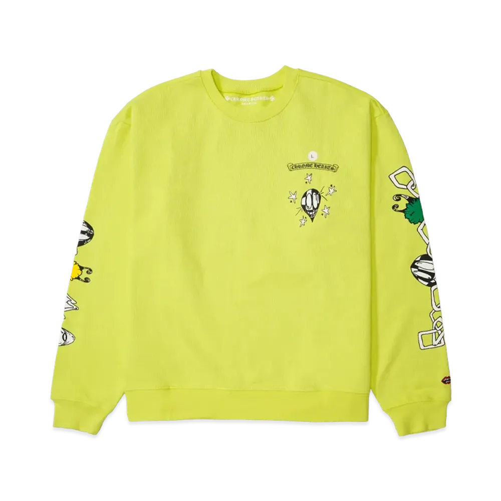 Chrome Hearts Ppo Chain Game Matty Boy Crewneck "Green"