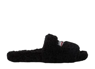Balenciaga Women's Furry Open Mule "Black"