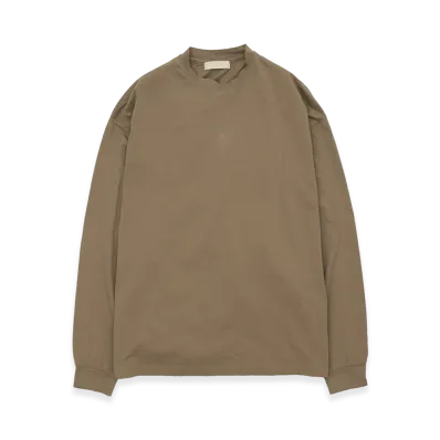 YOKE Suvin Cotton Yoke T-Shirt Long Sleeves "Sand"