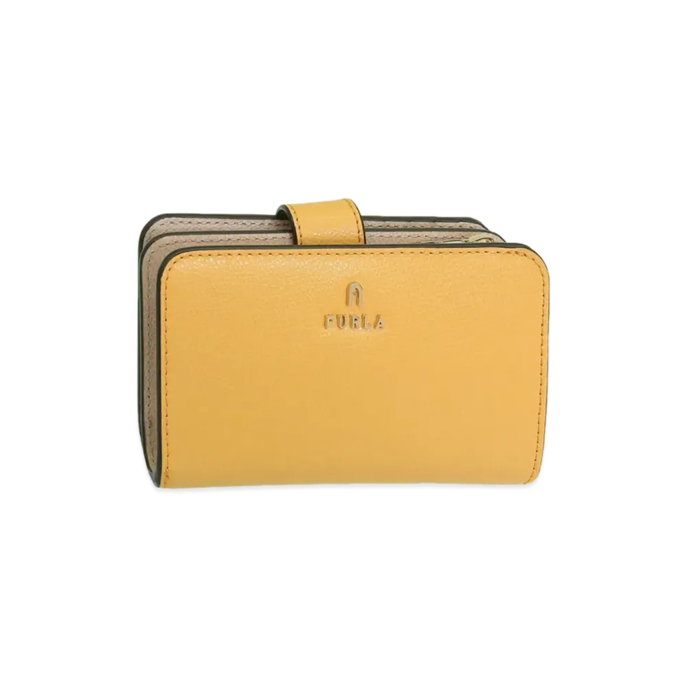 FURLA Camelia M Compact Wallet "Yellow"