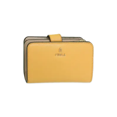 FURLA Camelia M Compact Wallet "Yellow"