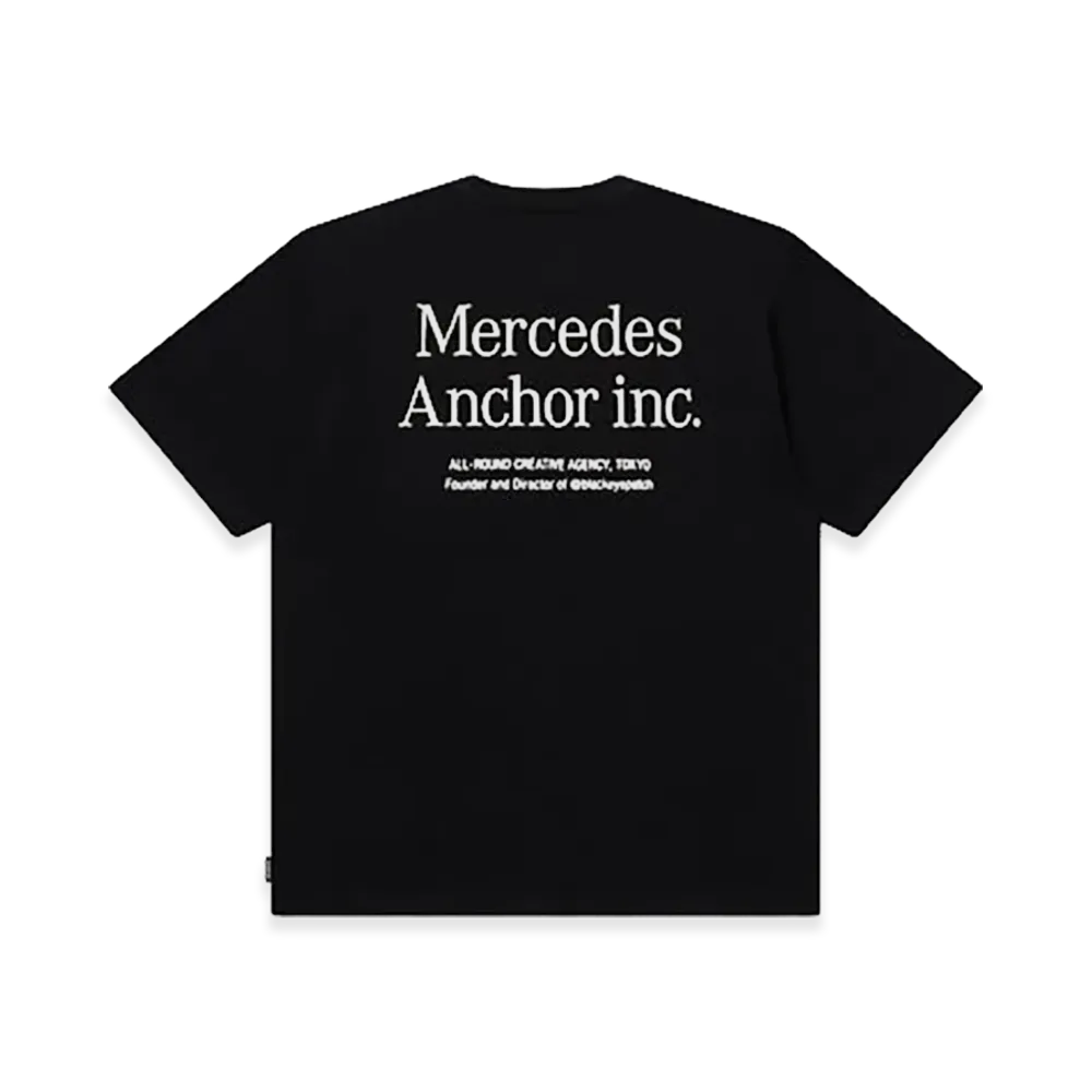 Mercedes Anchor inc. Logo Tee "Black"