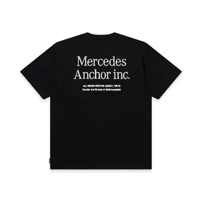 Mercedes Anchor inc. Logo Tee "Black"