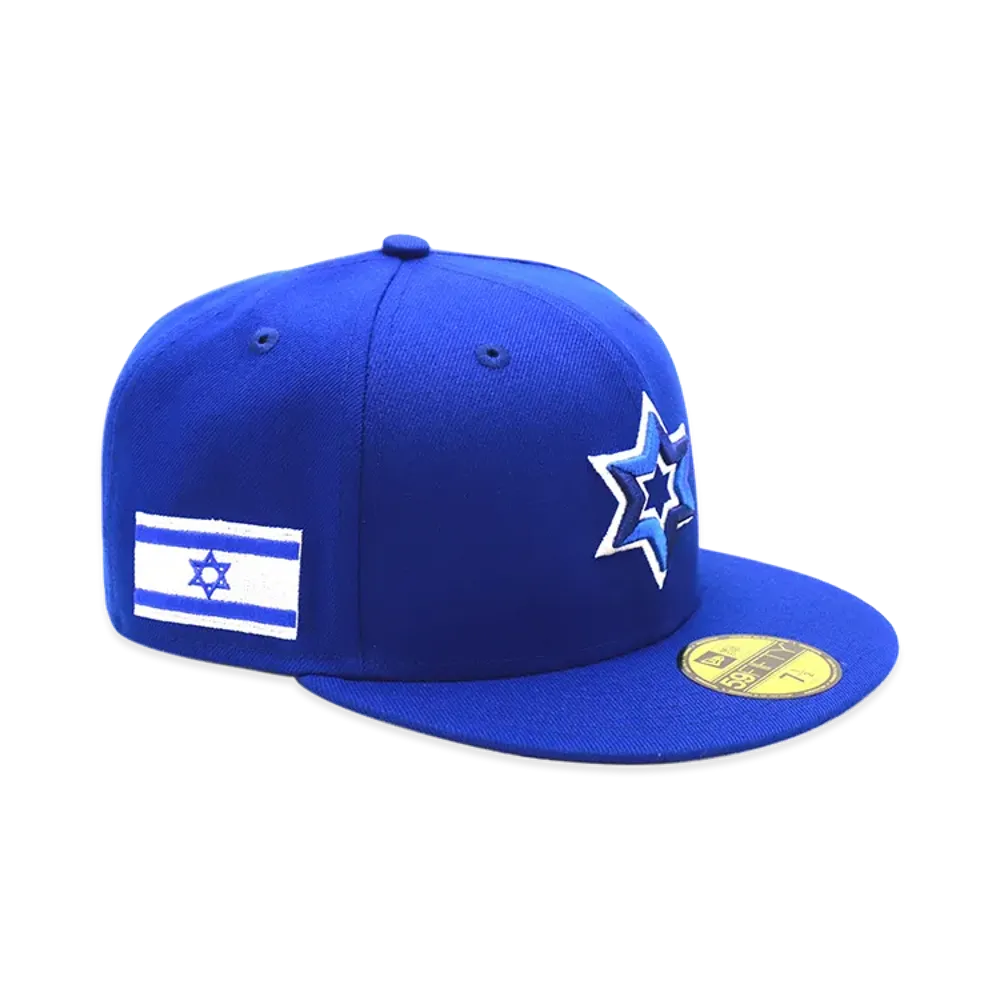 NEW ERA x THE CAP 59Fifty 2026 World Baseball Classic On-Field Israel "Light Royal"