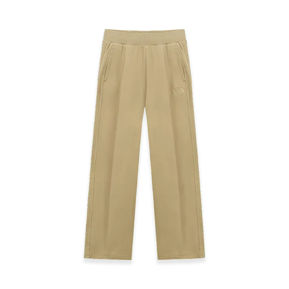 The North Face Mini Box Logo Straight Sweatpants "Beige"