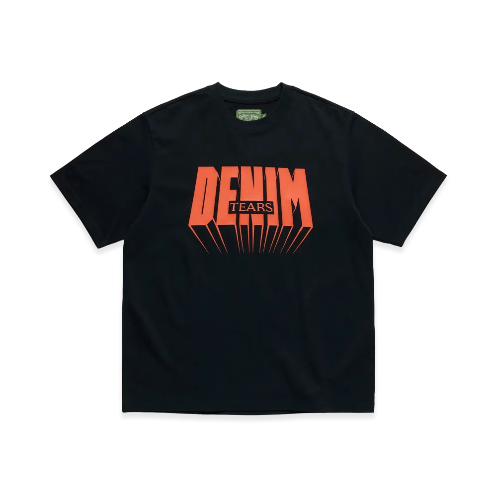 DENIM TEARS Time Tee "Black"