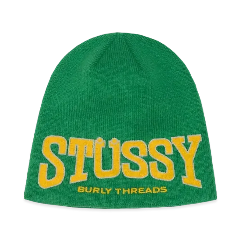 Stussy Skullcap Burly Threads "Green"