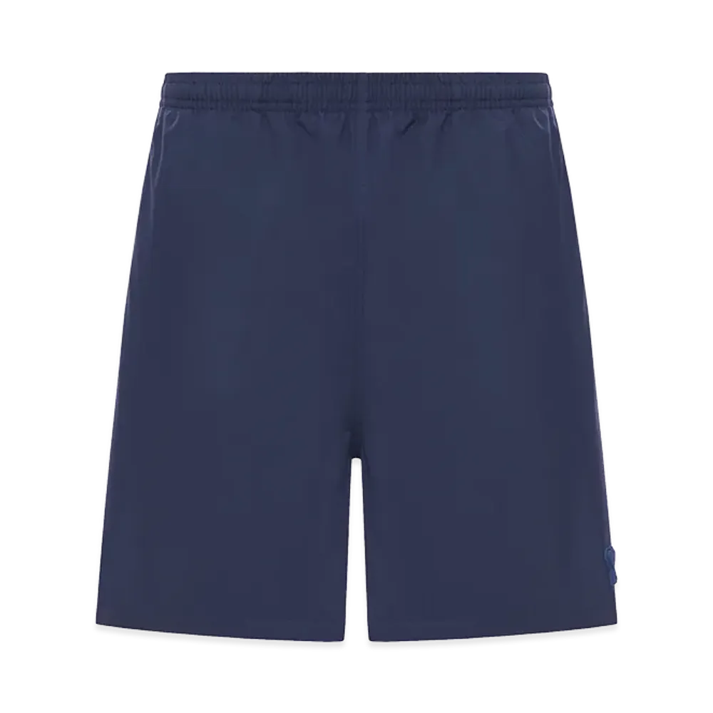 AMI PARIS Swimsuit with Applied Logo "Blue"
