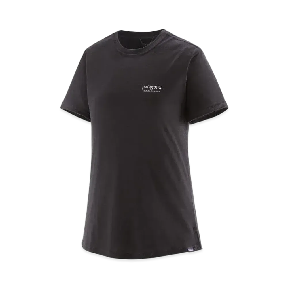 Patagonia Women's Capilene Cool Merino Blend Graphic Shirt "Black"