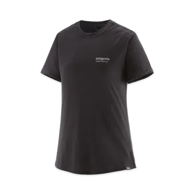 Patagonia Women's Capilene Cool Merino Blend Graphic Shirt "Black"
