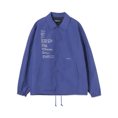 UNDERCOVER x CAN Nylon Coach Jacket "Navy"