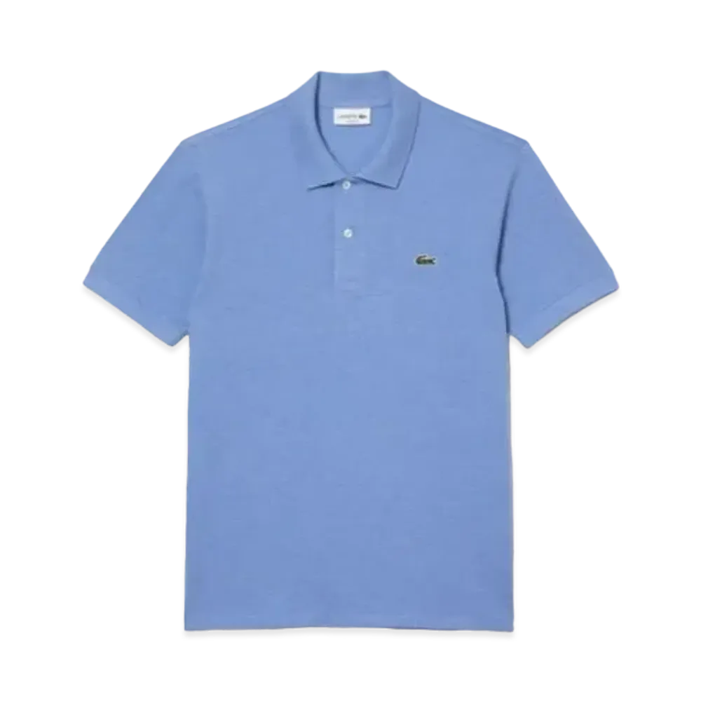 LACOSTE L.12.64 Short Sleep Polo Shirt "Light Blue"