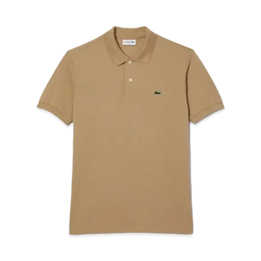 LACOSTE L.12.12 Short Sleep Polo Shirt "Beige"