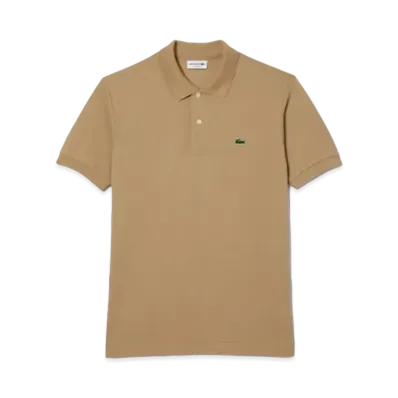 LACOSTE L.12.12 Short Sleep Polo Shirt "Beige"