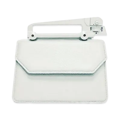 GANIKAWA GIB-01 HAND BAG(L) "WHITE"