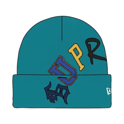Supreme New Era Arc Beanie "Teal"