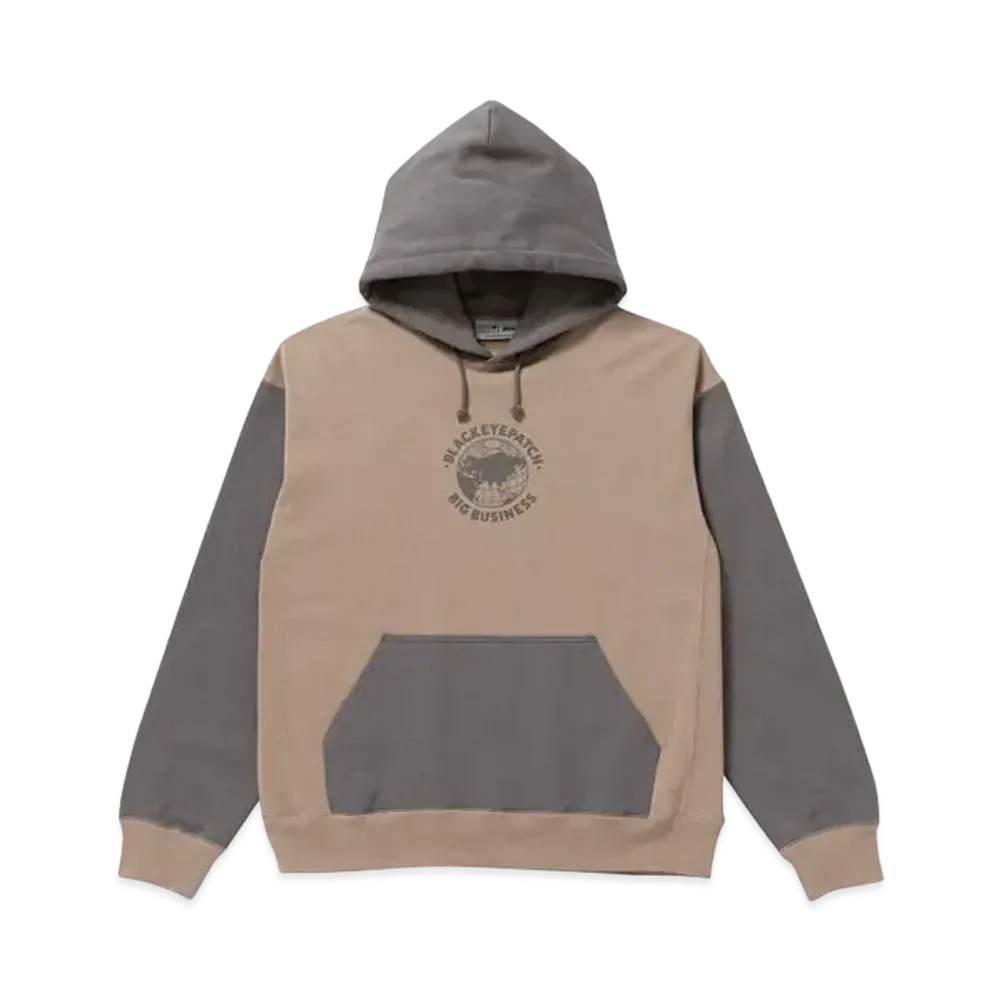 BlackEyePatch BIG BUSINESS 2 TONE HOODIE "Sand"