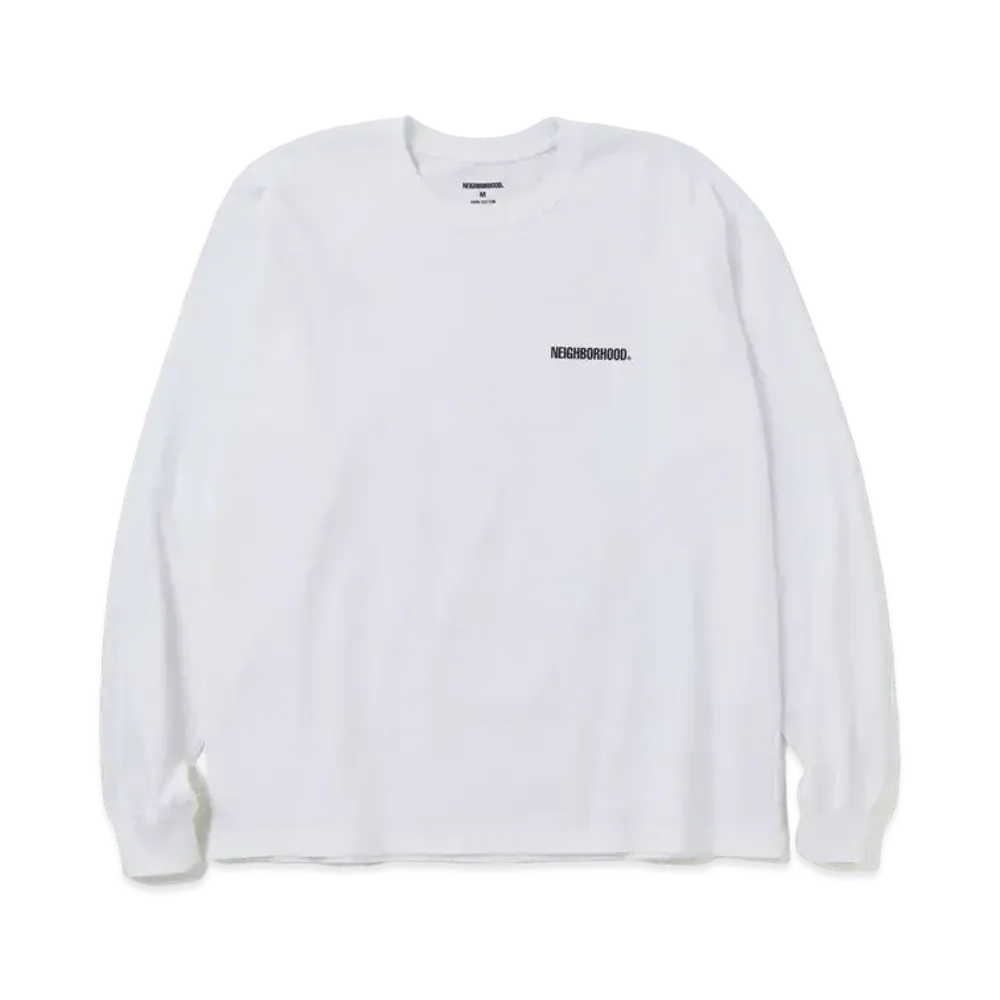 NEIGHBORHOOD NH . Tee LS-12 "White"